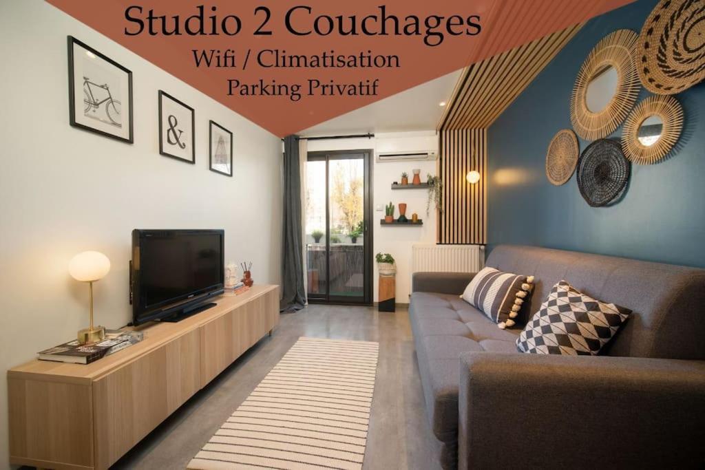 Air-Conditioned Apartment With Private Parking มาร์กเซย ภายนอก รูปภาพ